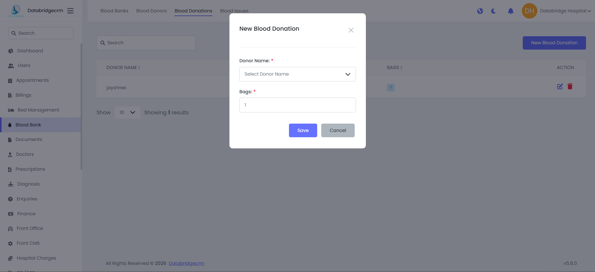Blood Bank Image